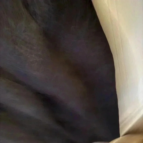 French connection navy sleeveless dress with lace overlay stunning size 12 - Picture 5 of 12